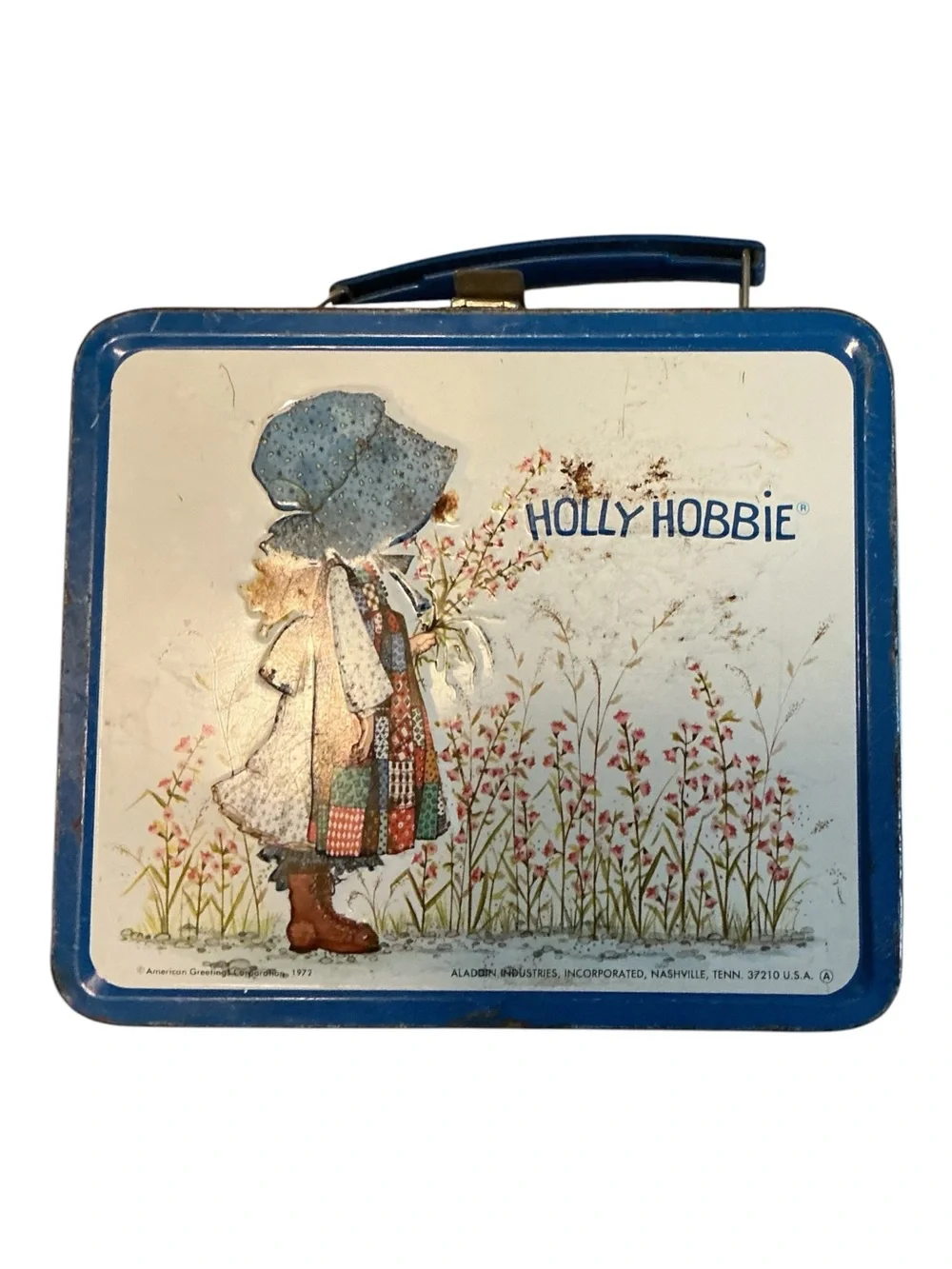 Blue Kids Tin Lunchbox